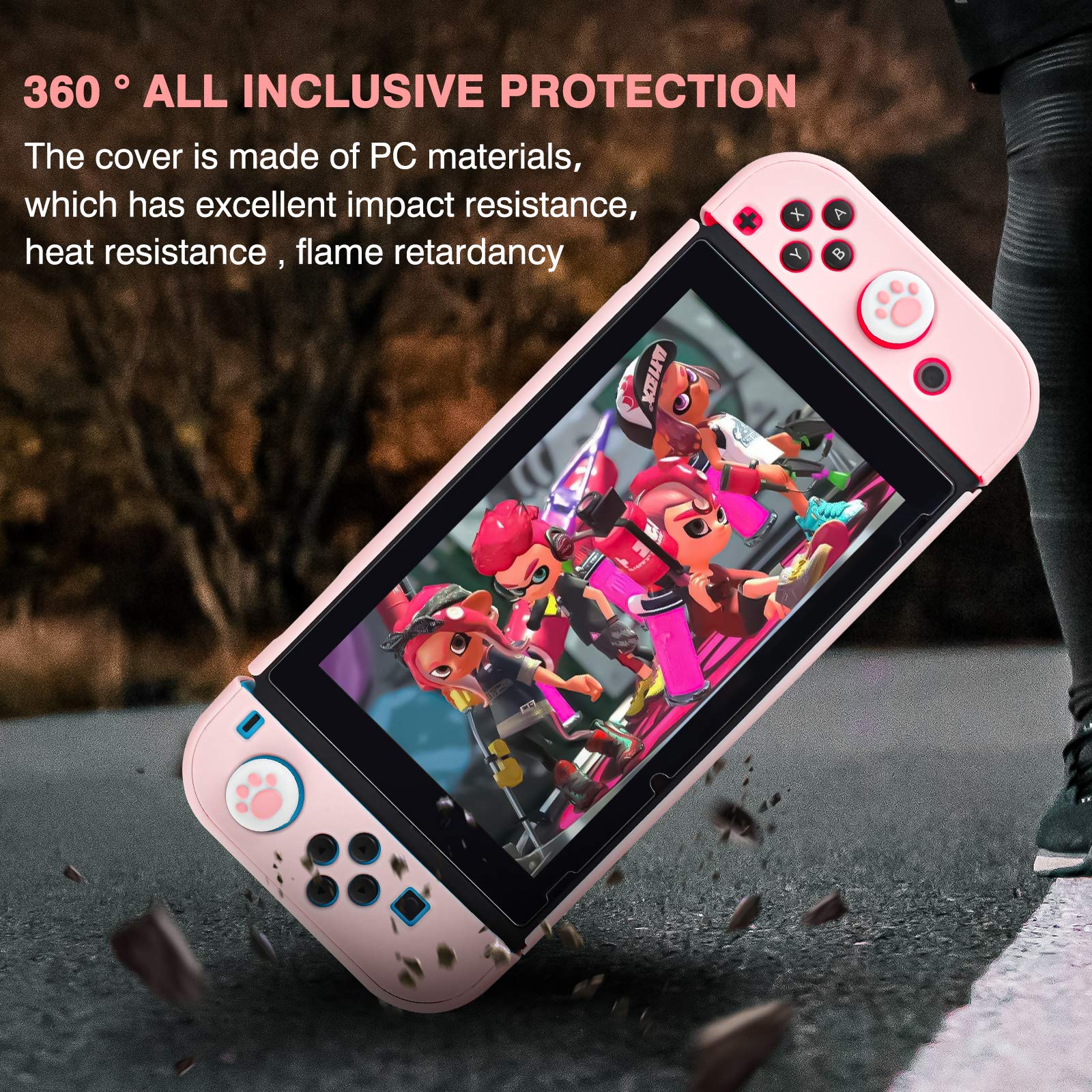Amazon.com: DLseego Switch Full Protective Case Cover Design for